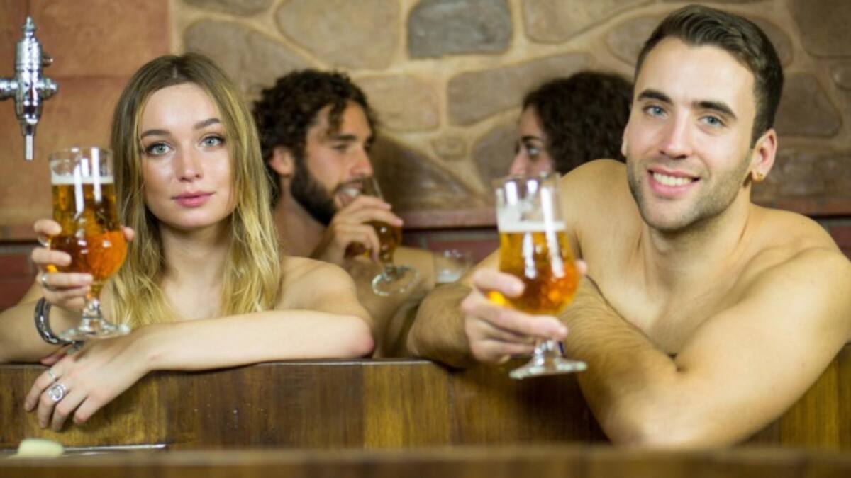 Esto sí es relajante: Abren spa de cerveza