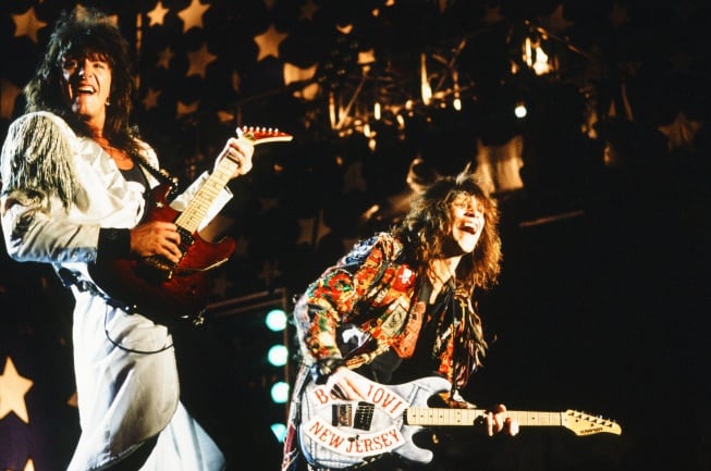 Bon Jovi eb el Moscow Music Peace Festival en 1989