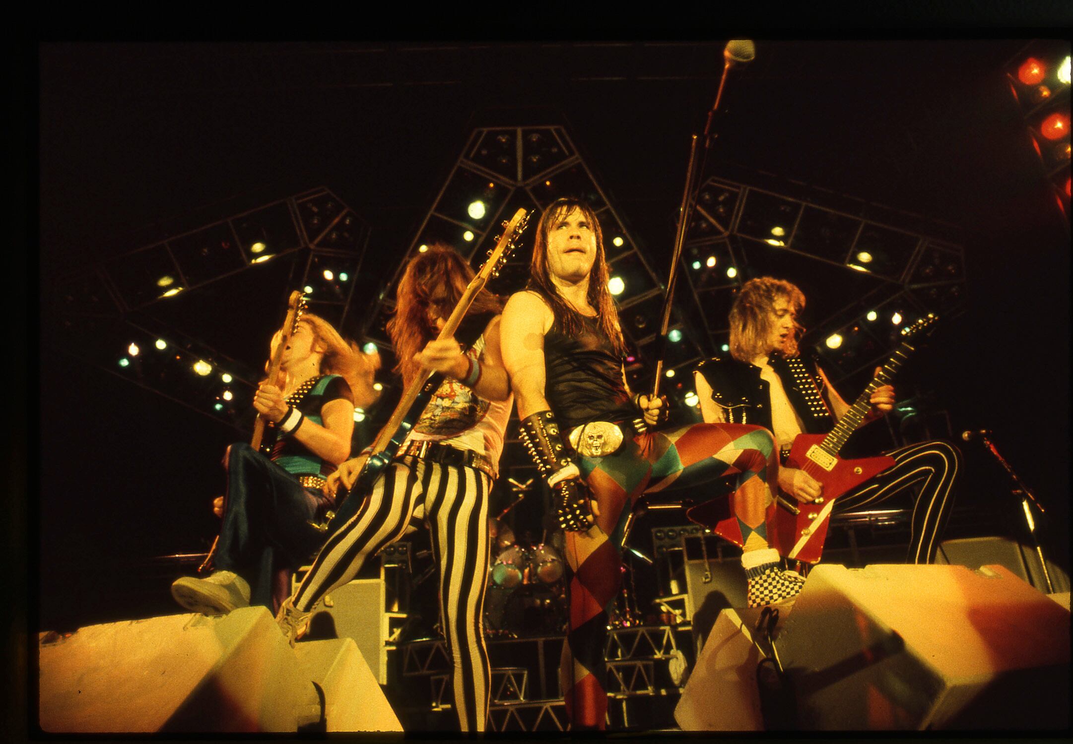 Una imagen sacada de 'Iron Maiden: Burning Ambition'. / Cedidas por Universal Pictures