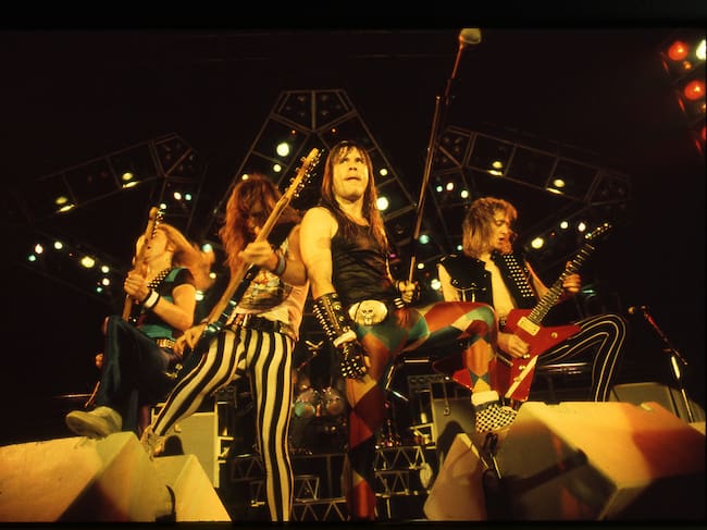 Una imagen sacada de 'Iron Maiden: Burning Ambition'. / Cedidas por Universal Pictures