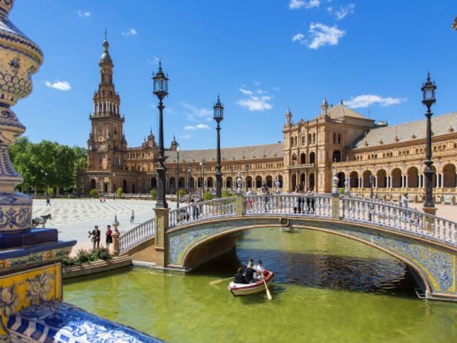 Plaza de España de Sevilla.