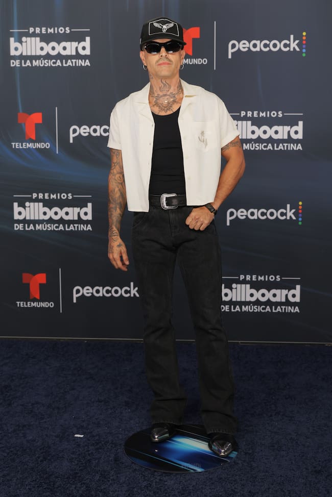 Mike Bahía, en los Premios Billboard de la Música Latina 2026.