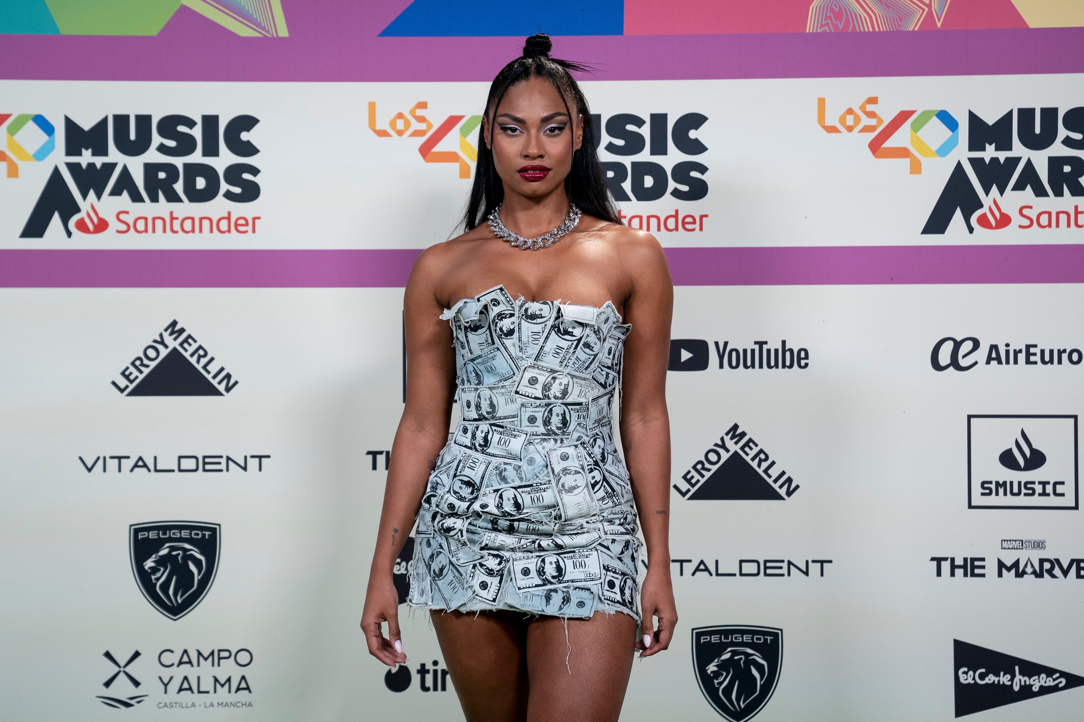 Nia en LOS40 Music Awards Santander 2023