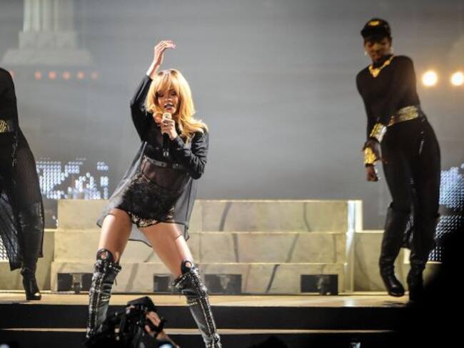 Rihanna en concierto
