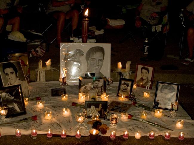 La muerte de Elvis Presley se conmemora cada año en Memphis.