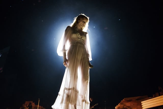 Un día antes, el halo de Florence inundó el Palau Sant Jordi de Barcelona.