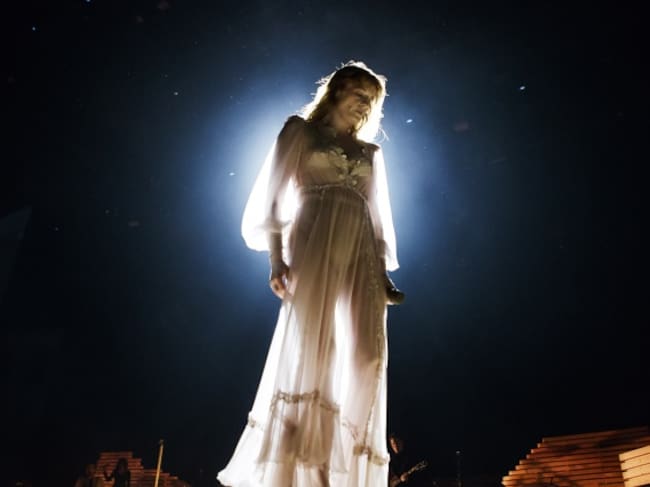 Un día antes, el halo de Florence inundó el Palau Sant Jordi de Barcelona.