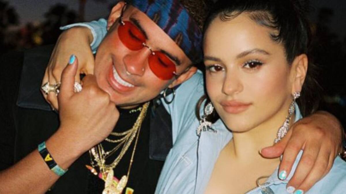 Bad Bunny habló de su supuesto romance con Rosalía