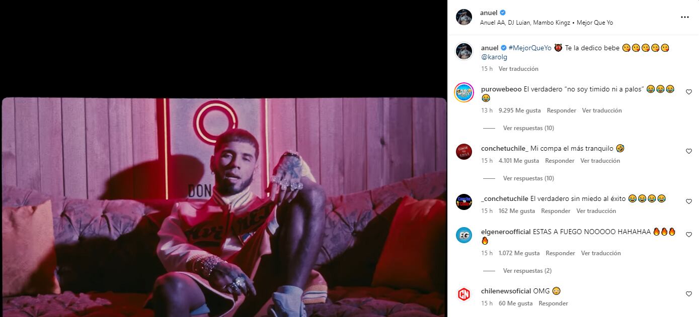 Captura Instagram @anuel</a>