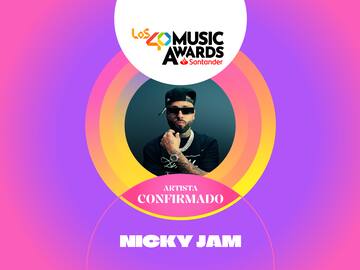 Nicky Jam, confirmado para LOS40 Music Awards Santander 2025