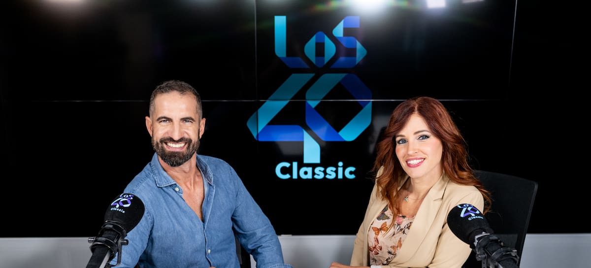 Javier Penedo y Andrea Sánchez, presentadores de 'Morning Box', de LOS40 Classic