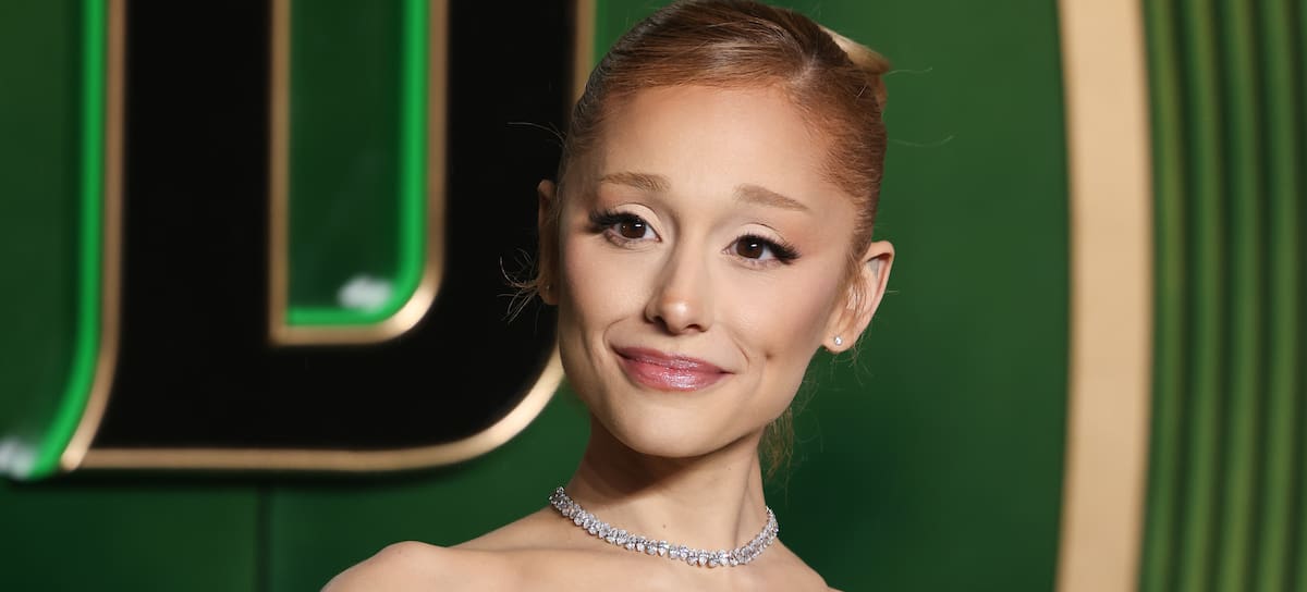 Ariana Grande en la premiere europea de 'Wicked: Part One', en Londres. (Photo by Neil Mockford/WireImage)