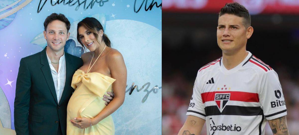 Daniela Ospina y James Rodríguez