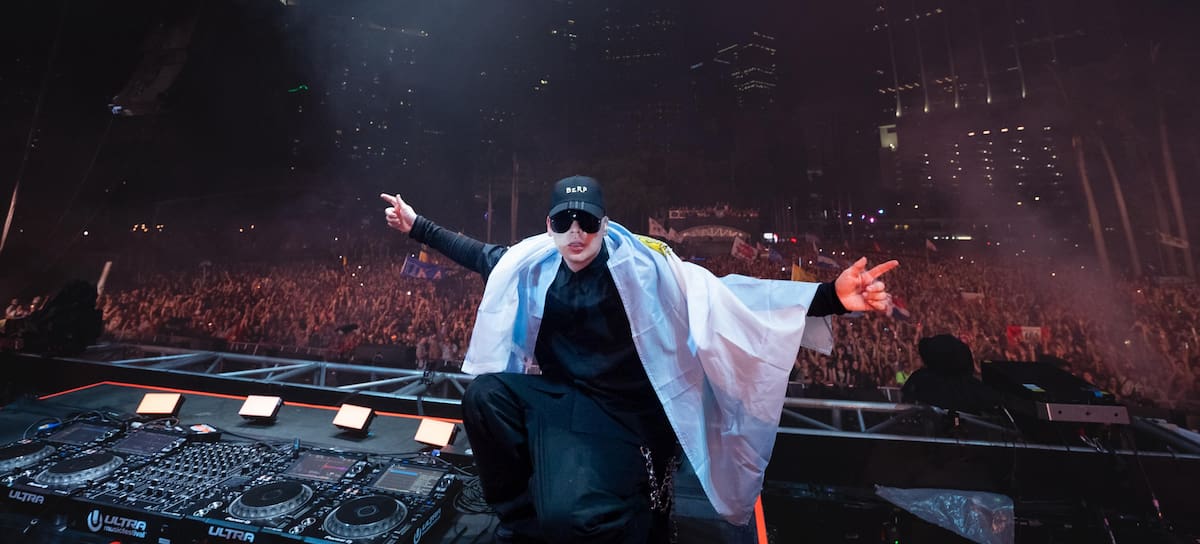 Bizarrap en el festival Ultra Miami