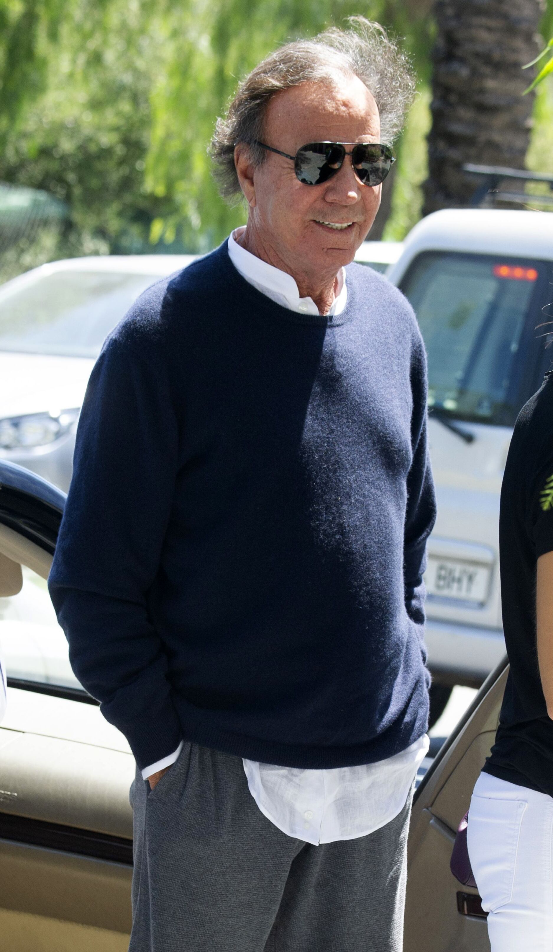 Julio Iglesias en Marbella en 2018.