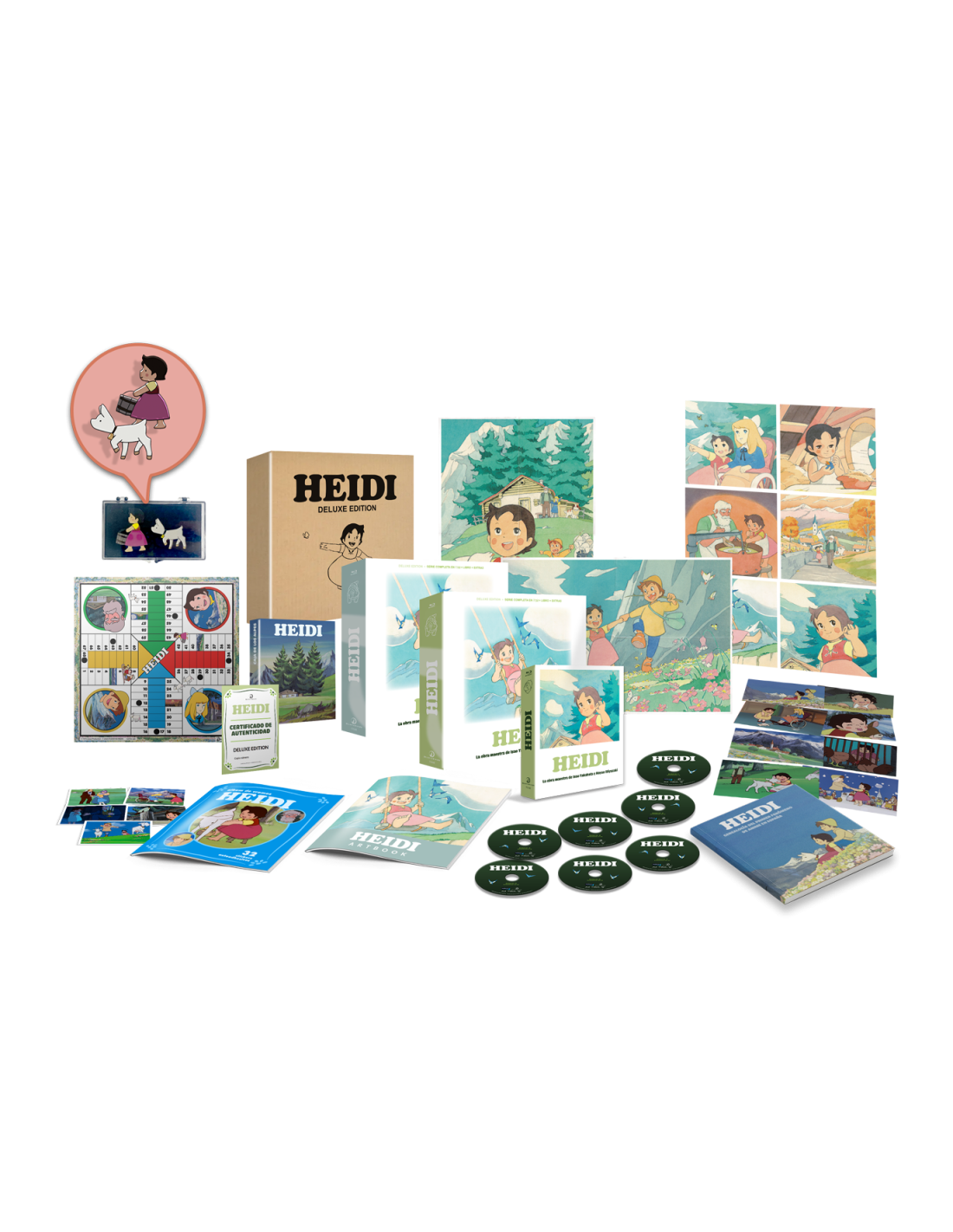 Heidi llega en Blu-Ray de la mano de Selecta Visión.