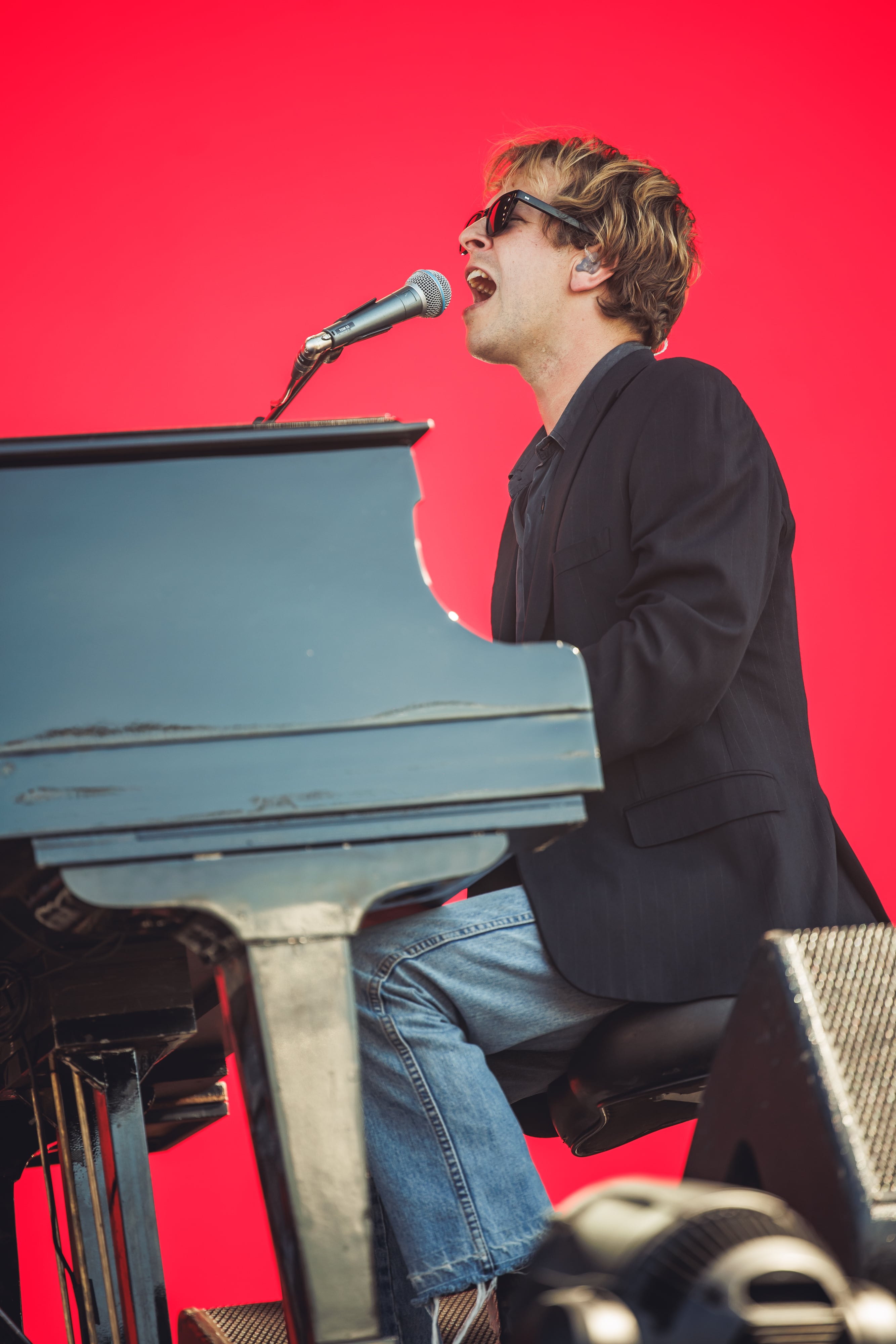 El músico británico Tom Odell, durante su actuación en Mad Cool 2024. Imagen cedida por el festival.