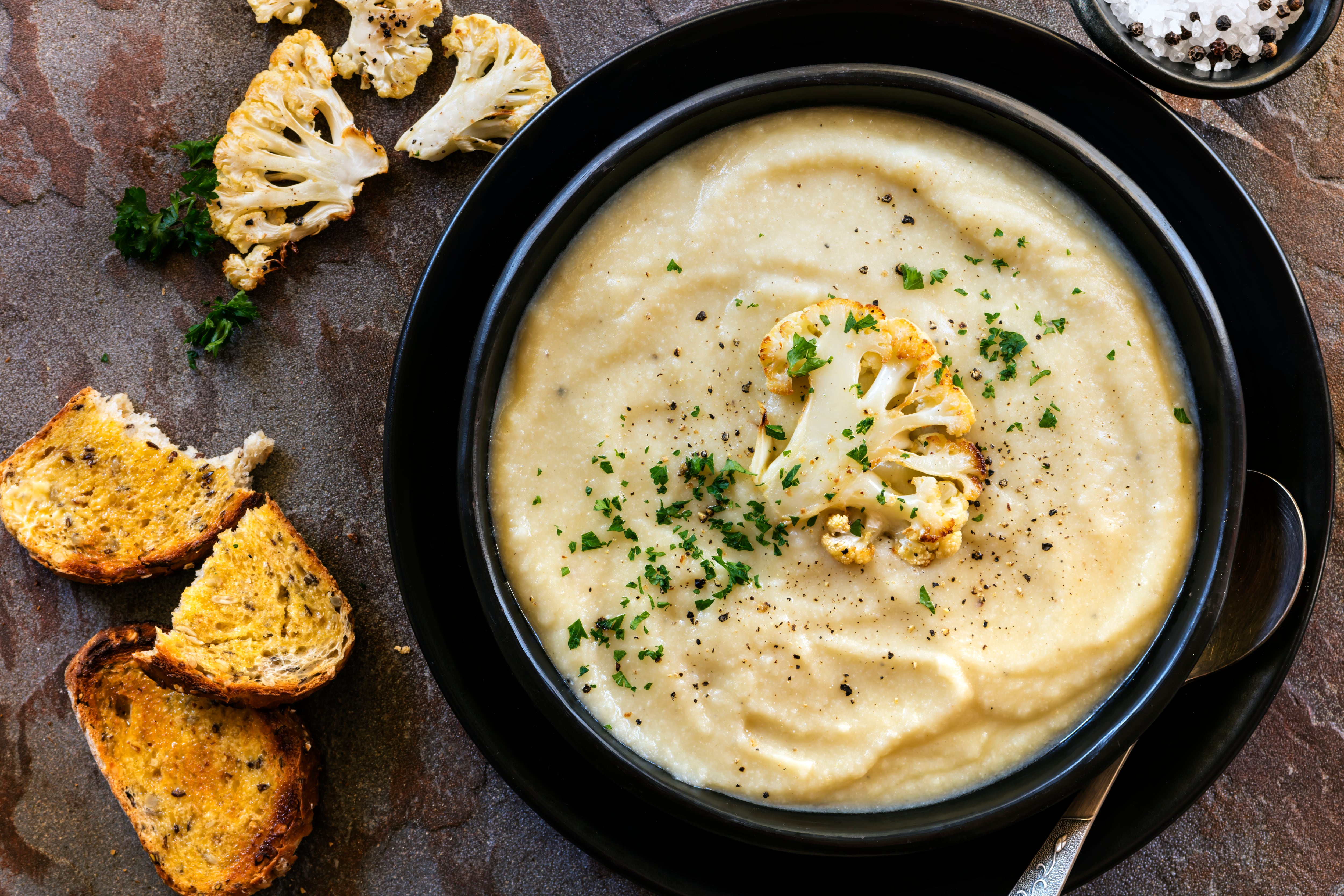 Sopa de coliflor