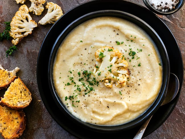 Sopa de coliflor