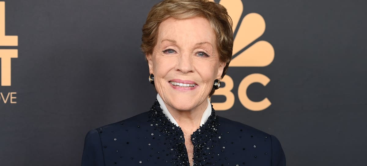 Julie Andrews en un photocall en Los Angeles.