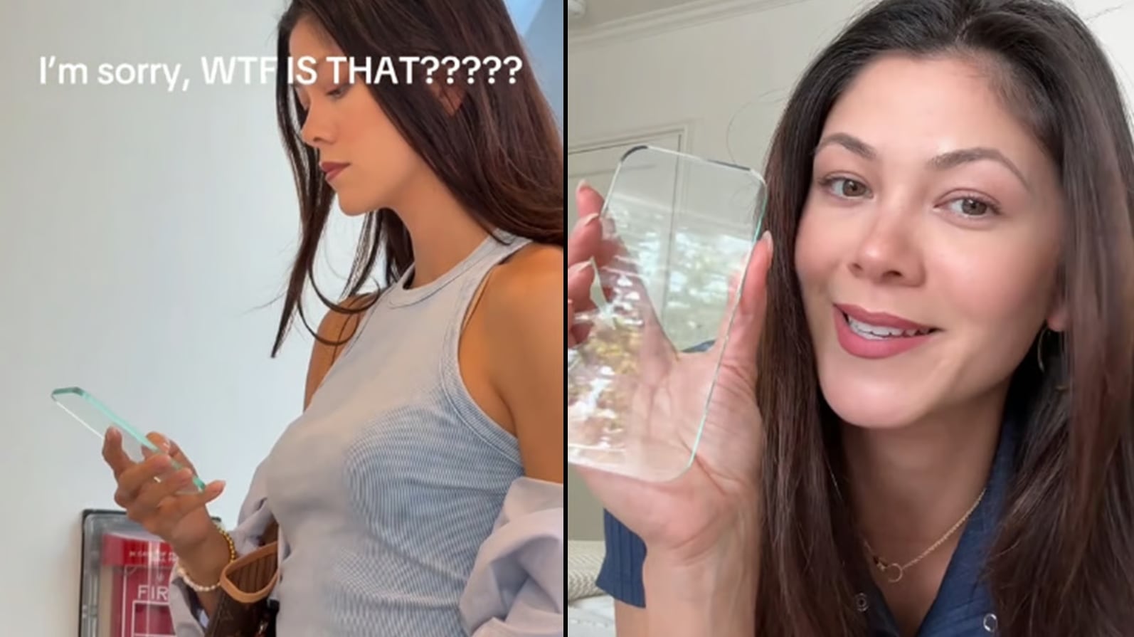 El teléfono móvil transparente