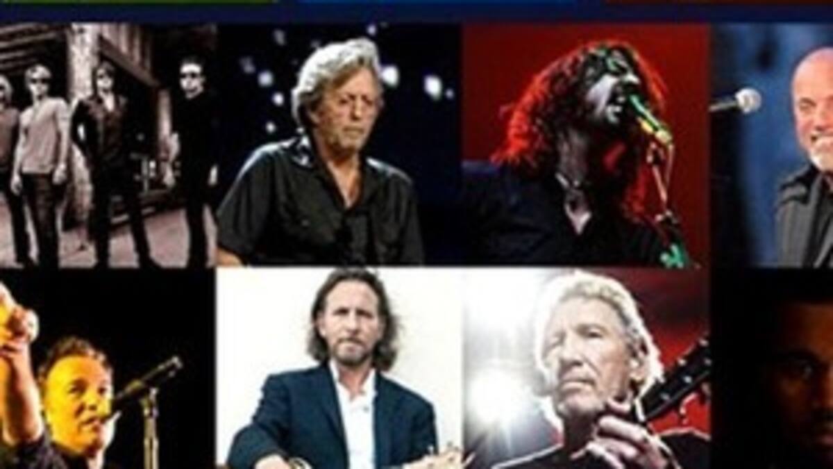 Revive uno de los conciertos del siglo con Alicia Keys, Chris Martin, Bruce Springsteen o Kanye West