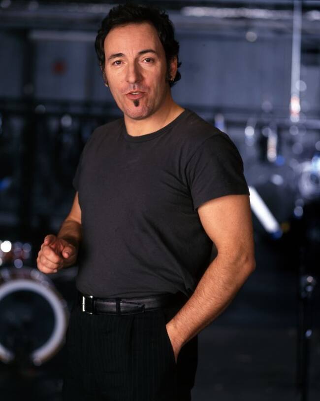 Bruce Springsteen, fotografiado alrededor de 1998, el año que desempolvó Sad Eyes.
