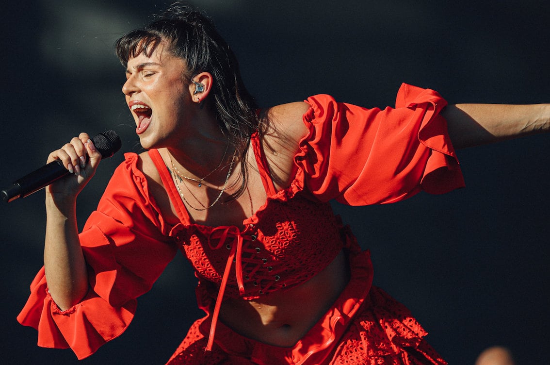 Nathy Peluso de gira. Foto cedida por cortesía de la marca (Colmillo de morsa)