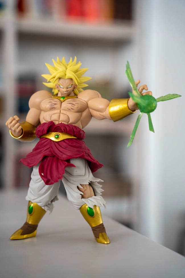Broly GX Materia de Banpresto
