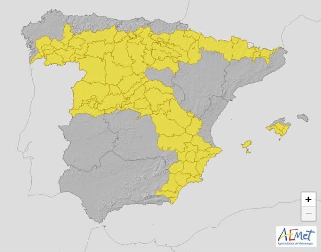 Avisos por lluvias y tormetas para el 29 de mayo de 2023.