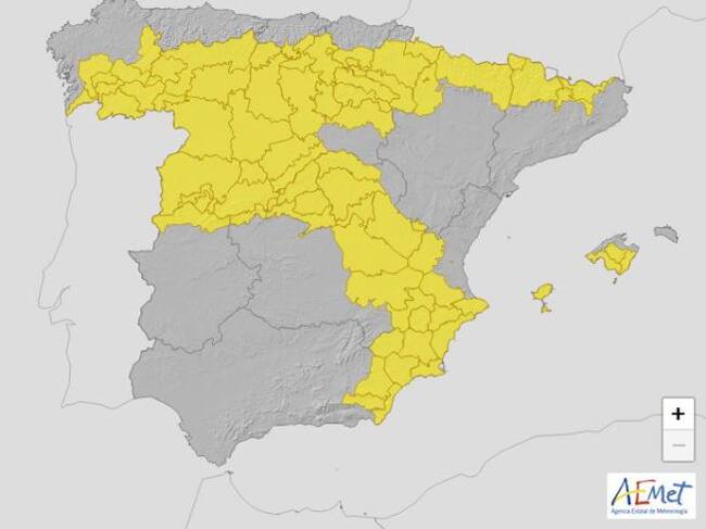 Avisos por lluvias y tormetas para el 29 de mayo de 2023.