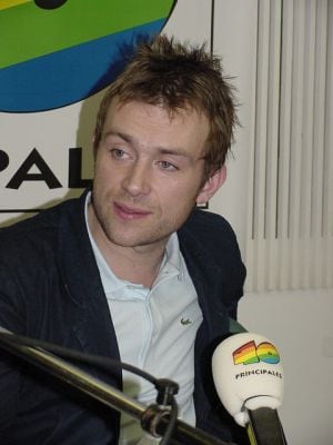 Damon Albarn, durante su entrevista en LOS40.