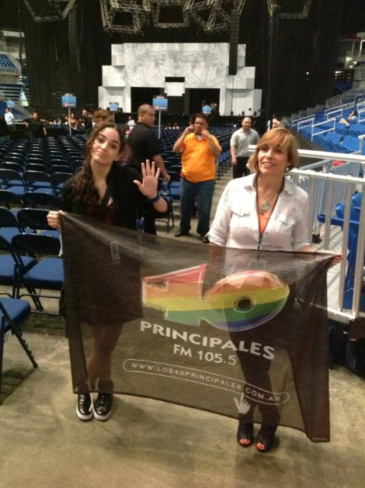 En el Coliseo - Puerto Rico por ver el Show de La Formula