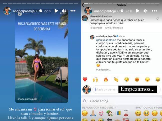 Anabel Pantoja en Instagram.
