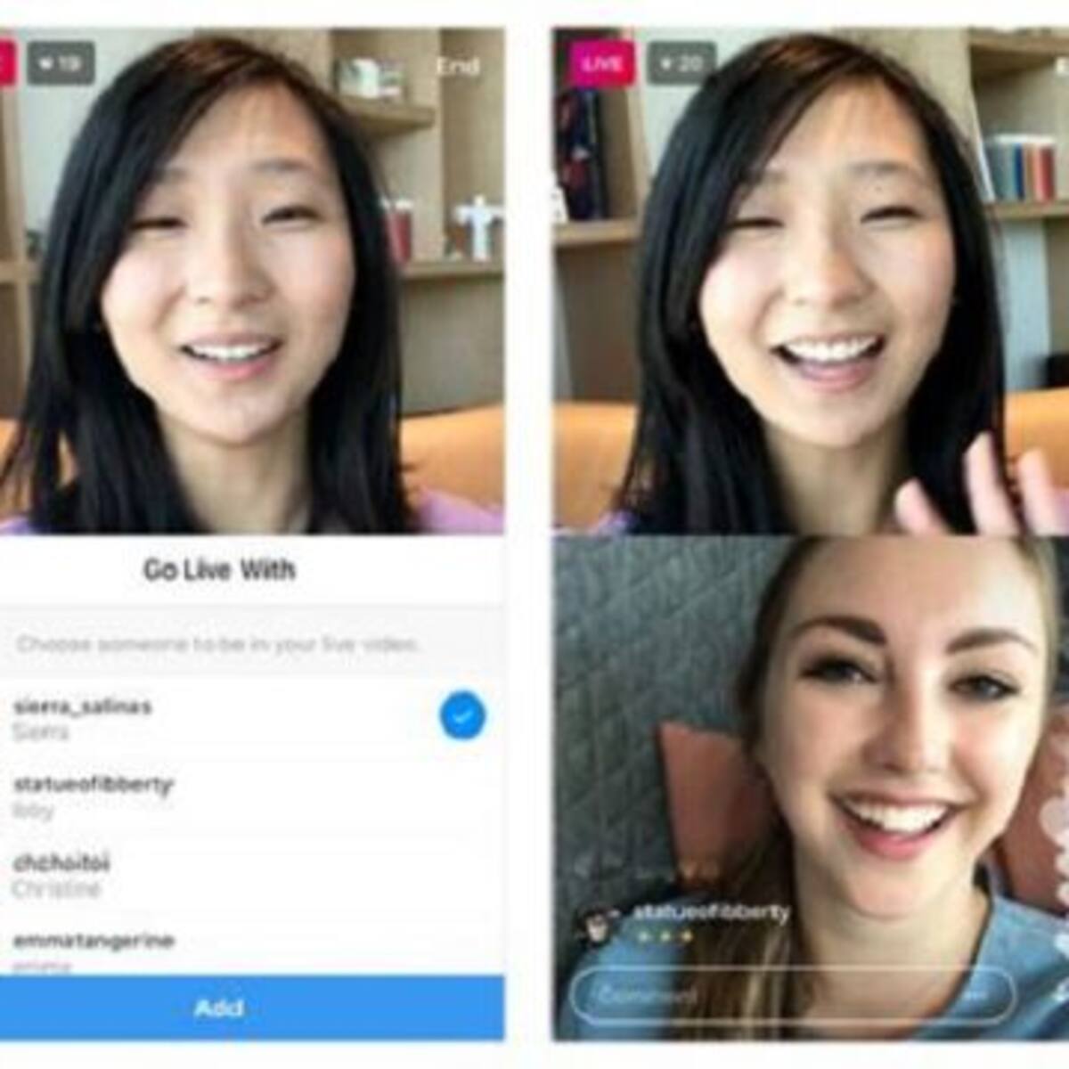 Con esta nueva opción de Instagram vas a poder transmitir en vivo con otro contacto