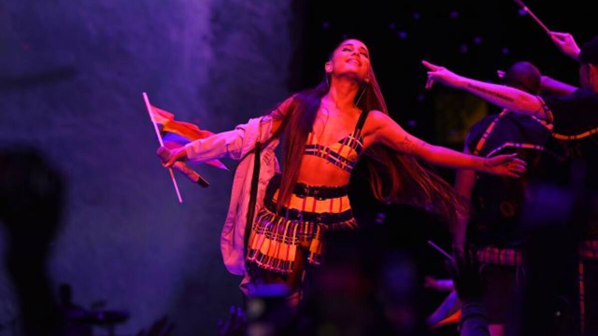 Así celebra una estrella como Ariana Grande su cumpleaños en directo