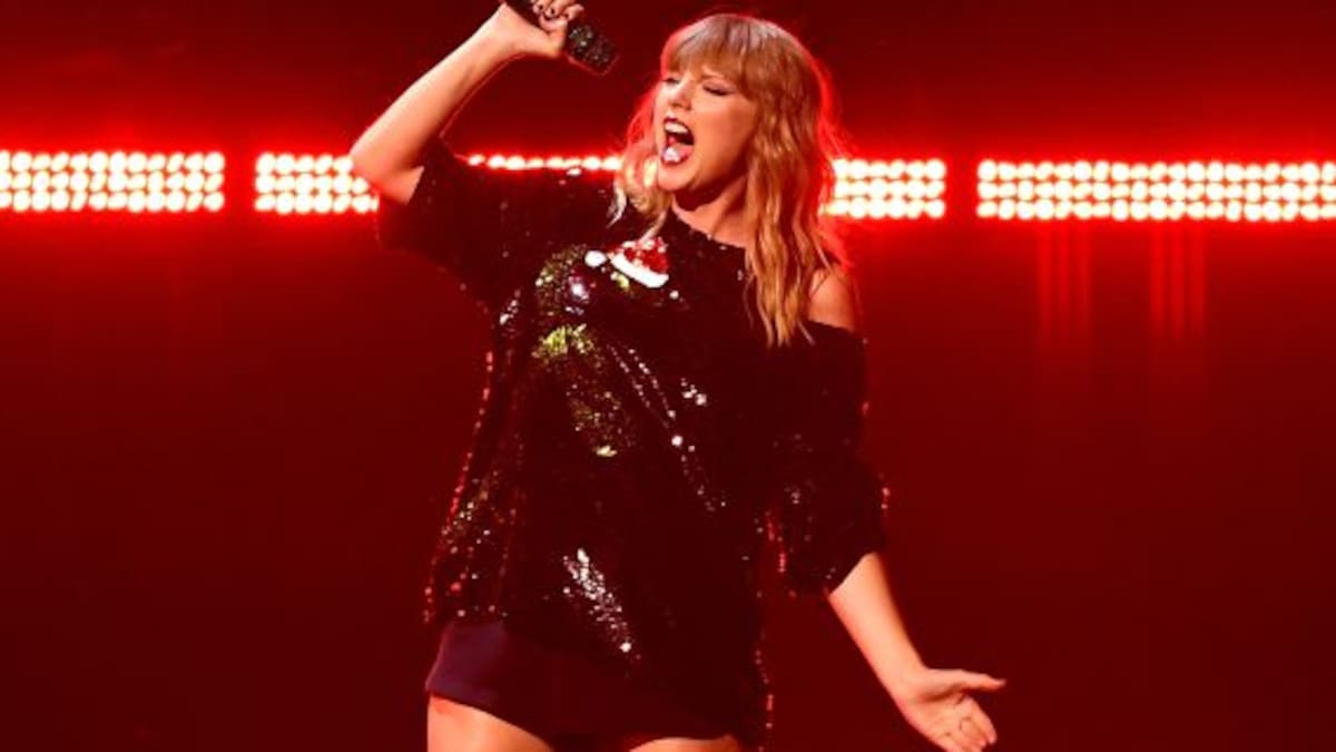 El terrible accidente de Taylor Swift sobre el escenario