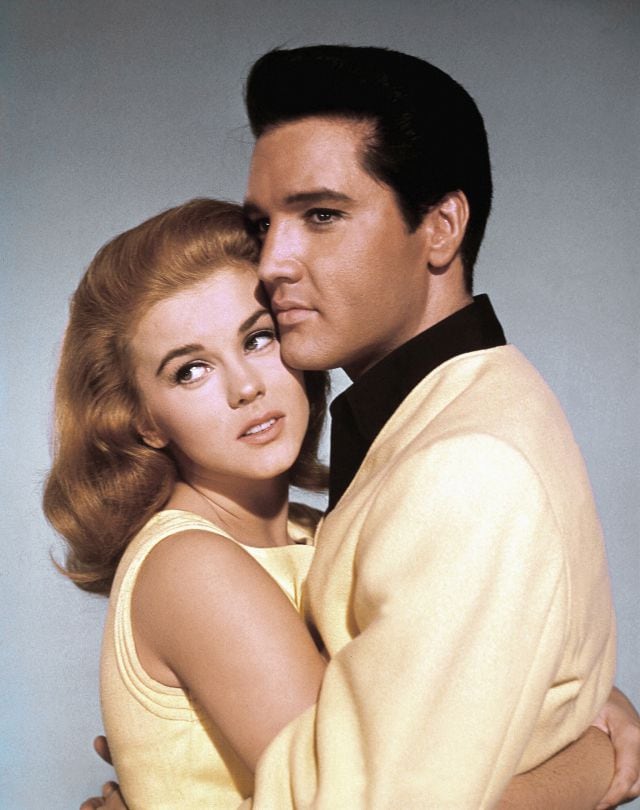 Elvis Presley y Ann-Margret en las fotos promocionales de la película