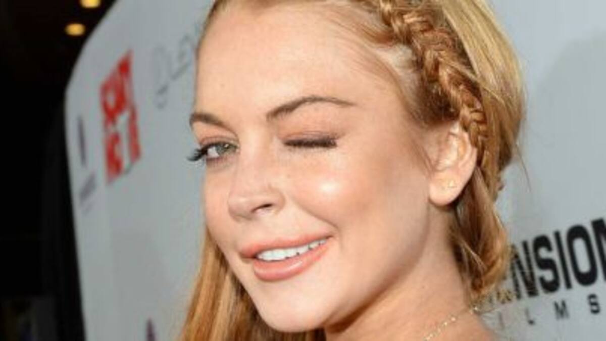 La selfie de Lindsay Lohan en ropa interior