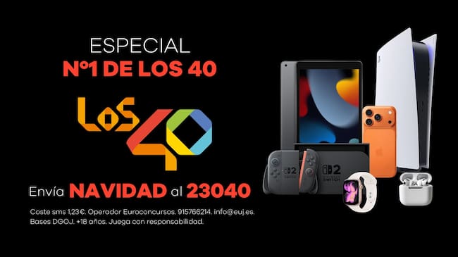 Todos los regalos que puedes conseguir escuchando LOS Números 1 de LOS40 este viernes 19 de diciembre.