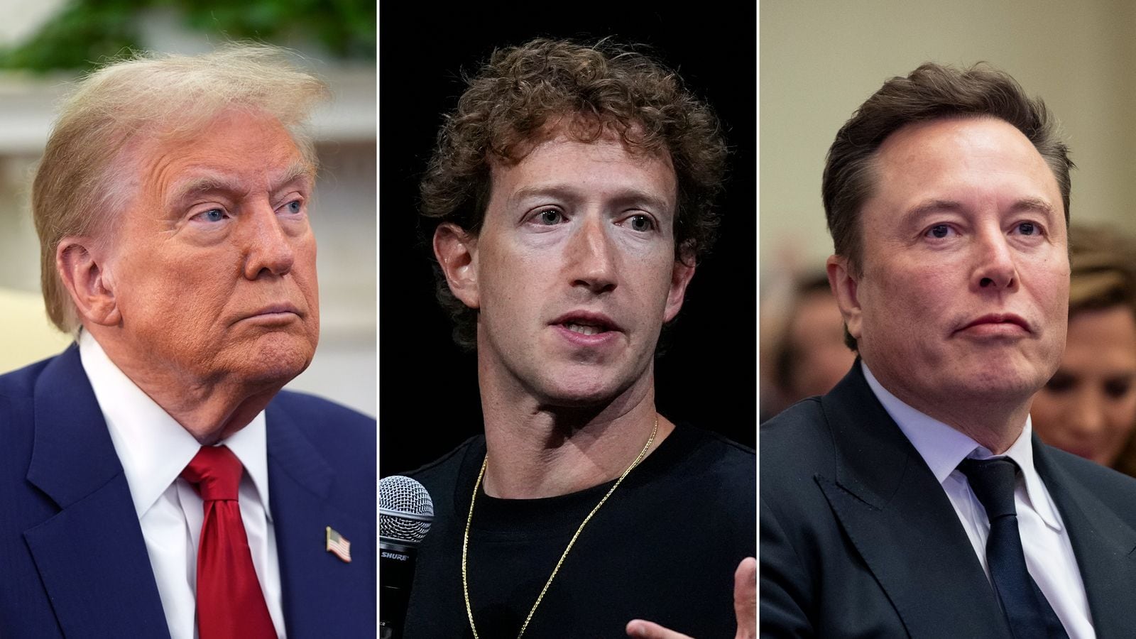 Trump / Zuckerberg / Musk