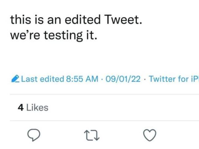 Twitter haciendo testing.