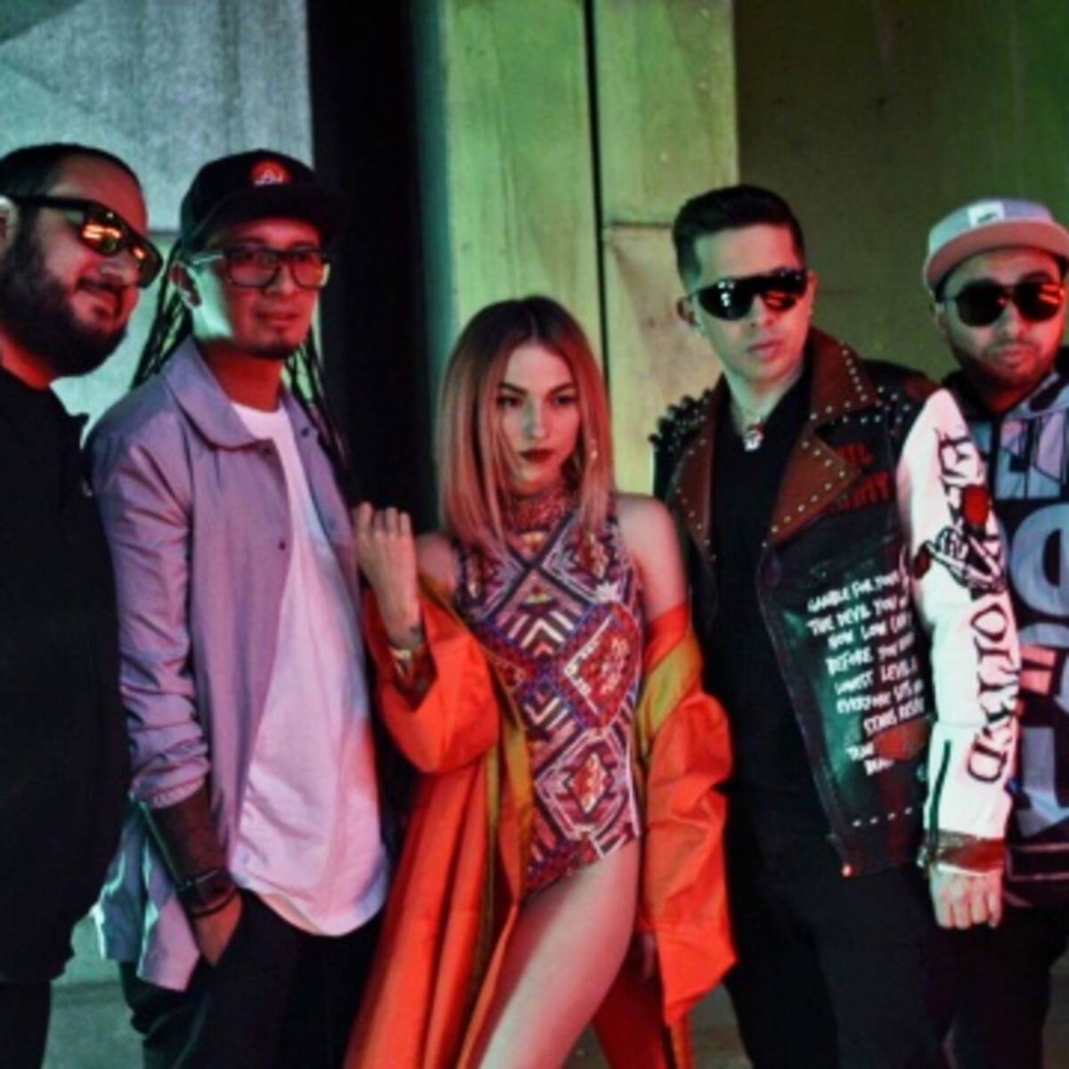 El Freaky junto a De la Guetto Y Paty Cantú