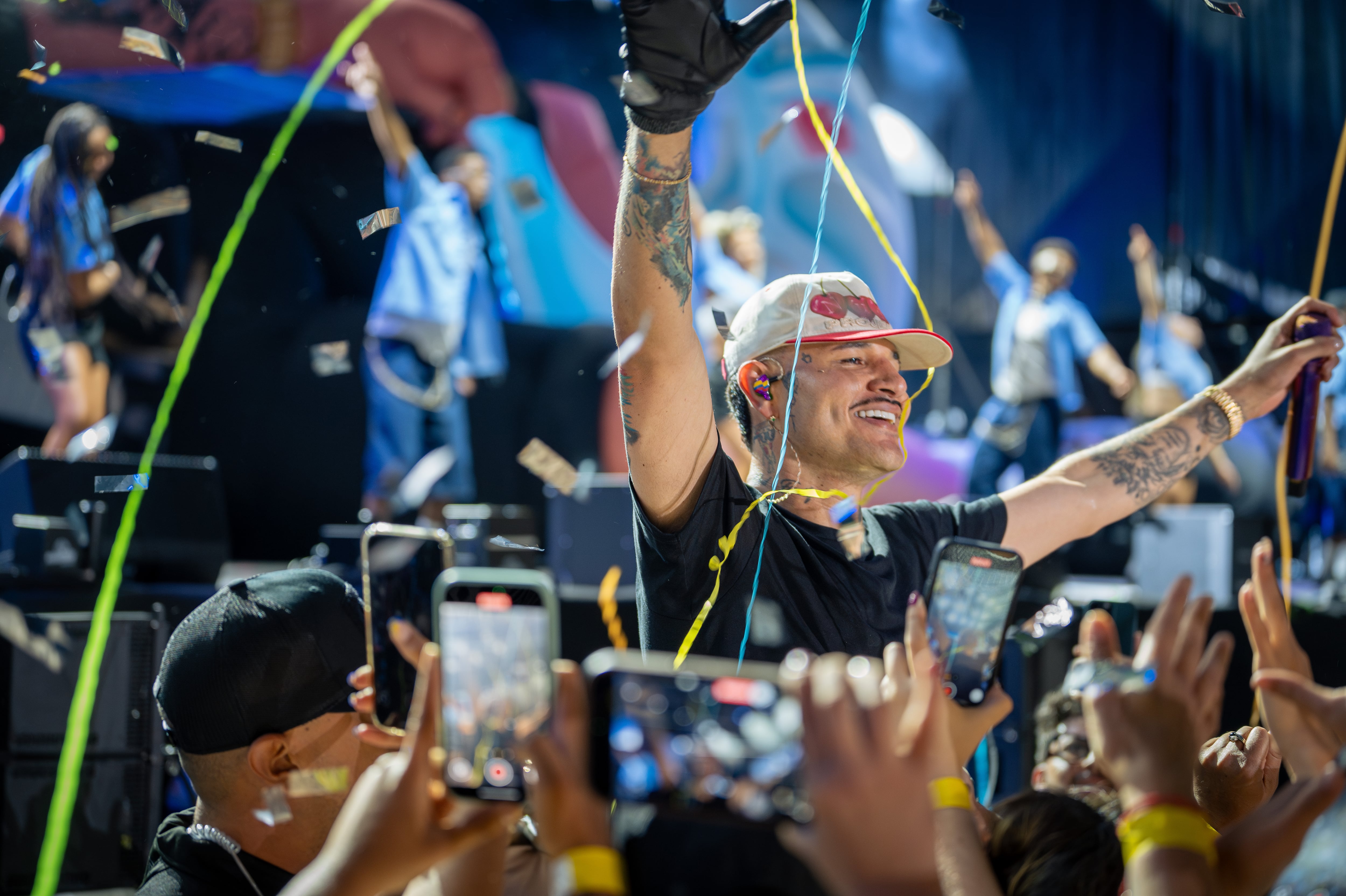 Actuación de Kapo en LOS40 Capital Pop