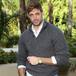 Interesante la reacción de Mercedes Milá ante un poster gigante de la campaña publicitaria de William Levy