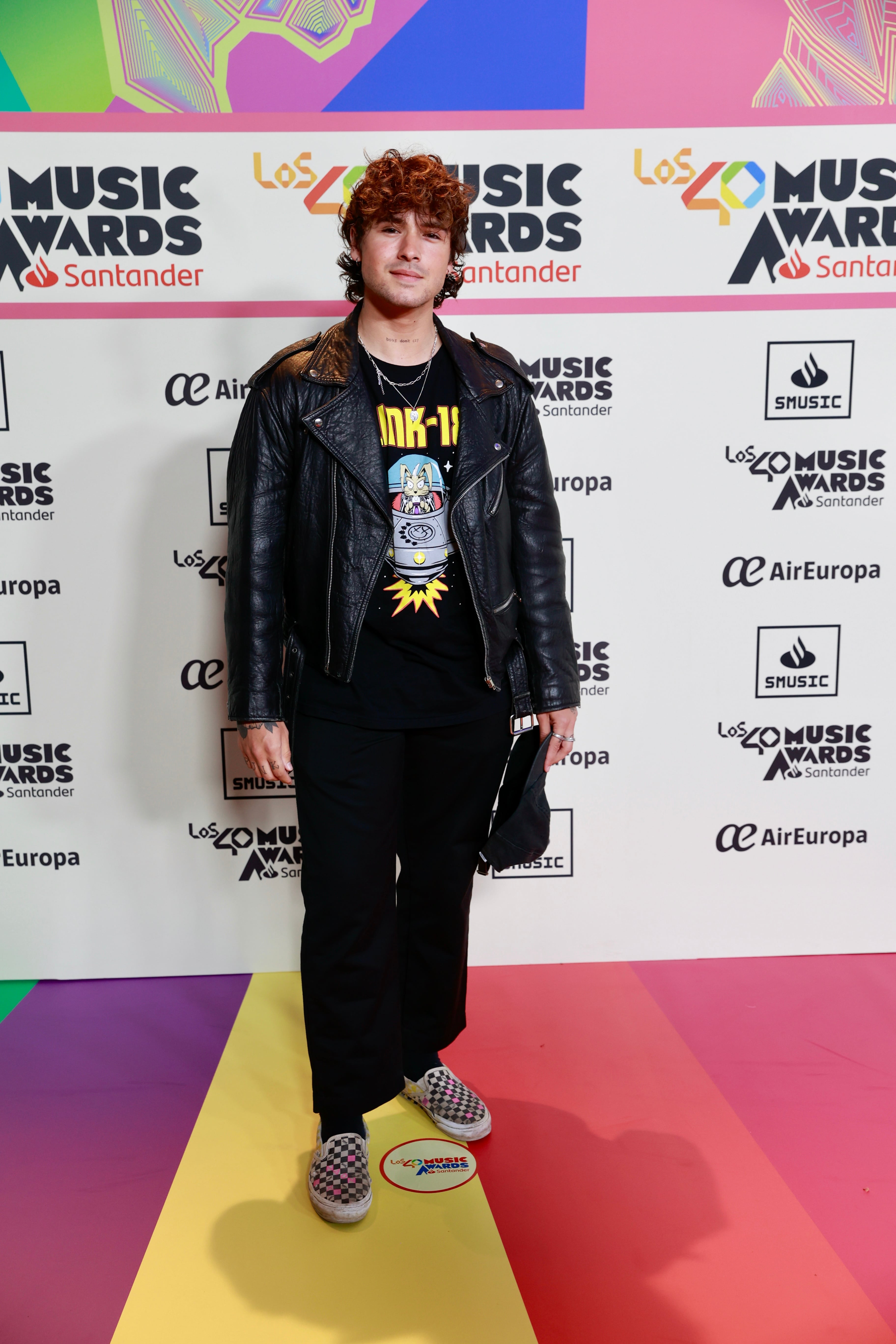 Noan, en la cena de nominados de LOS40 Music Awards Santander 2023.