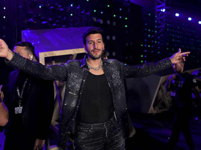 Sebastián Yatra en los Latin Grammy.