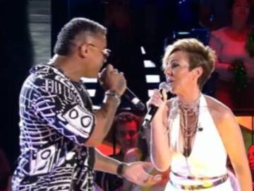 Rocío Carrasco triunfa con Henry Méndez en el Sálvame Mediafest y el público se pone de su parte