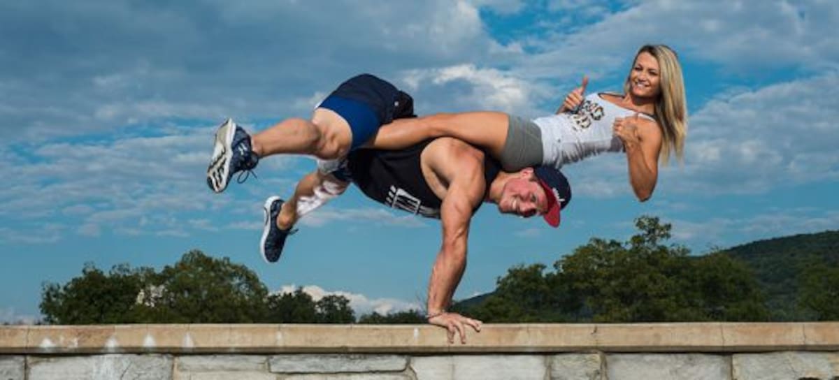 La pareja que hace fitness en Instagram!