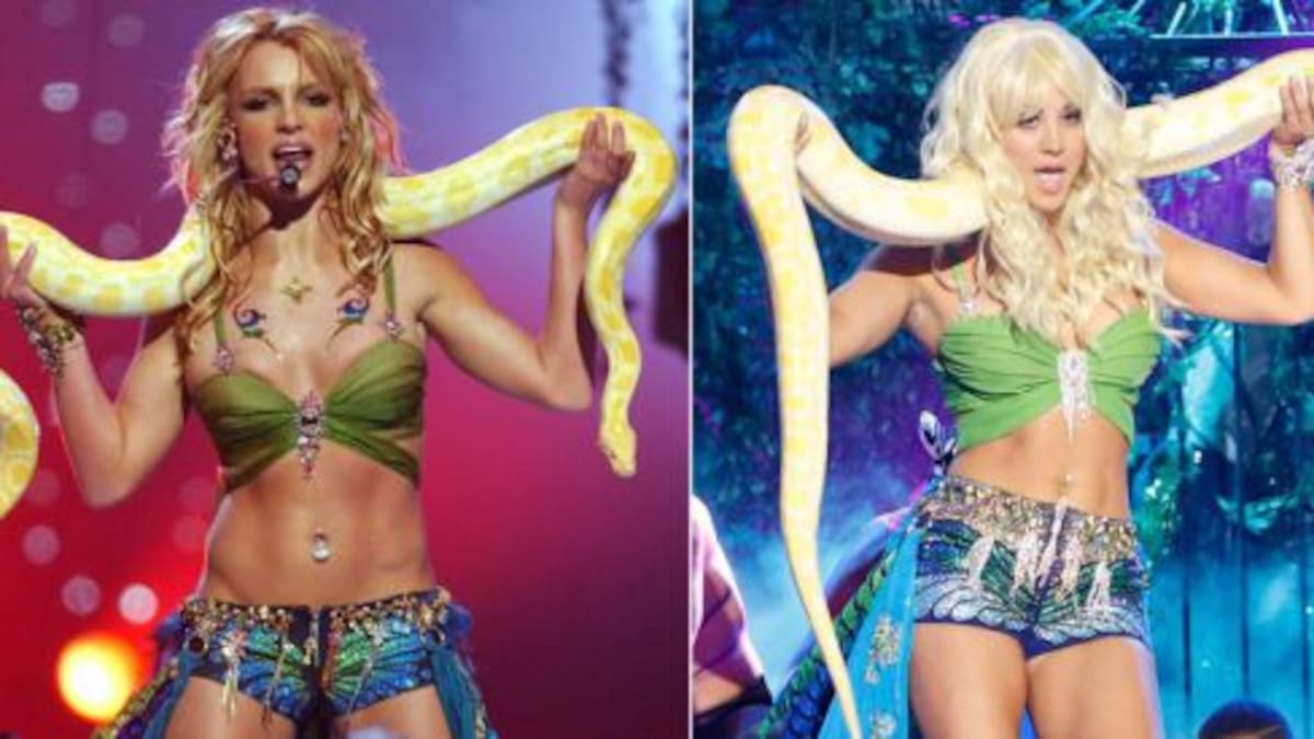 Mirá a Penny de The Big Bang Theory imitando a Britney Spears